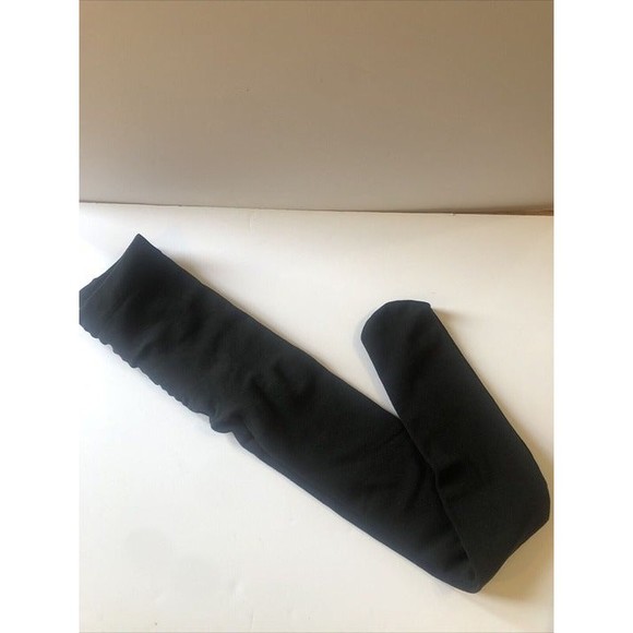 A New Day Women's Ebony Nylon/Spandex Ribbed Sweater Tights, Sizes M/L - Picture 1 of 2